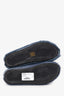 Marni Blue Fussbet Sabot Calf-hair Slippers Size 38