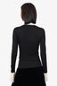 Helmut Lang Black Zip-Up Top Size S