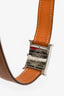 Hermes Gold Leather Double Tour 25mm 30mm Steel Heure Watch