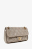 Pre-loved Chanel™ 2011 Grey Quilted Leather Paris-Bombay Triptych Flap Bag