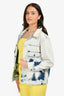 Christian Dior Blue Denim Washed Jacket Size 34