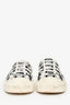 Christian Dior Black/White Canvas Herringbone Walk'n'Dior Sneakers size 36 (As Is)