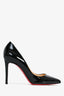Christian Louboutin Black Patent Heels Size 38.5 (As Is)