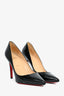 Christian Louboutin Black Patent Heels Size 38.5 (As Is)