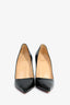 Christian Louboutin Black Patent Heels Size 38.5 (As Is)