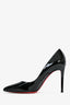 Christian Louboutin Black Patent Heels Size 38.5 (As Is)