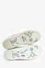 Louis Vuitton White/Pink Leather 'Charlie' Sneaker Size 37