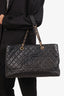 Pre-loved Chanel™ 2012-13 Black Caviar Leather Grand Shopping Tote