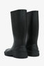 Pre-Loved Chanel™ Black Rubber Wellington CC Boots Size 37