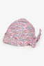 Hermès Pink/Blue Cotton Head Wrap Size S
