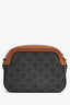 Celine 2019 Black/Brown Canvas/Leather Small Crossbody Bag