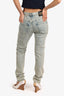 Gucci 2019 Faded Acid Wash Blue Denim Size 30 Mens