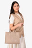 Louis Vuitton Taupe Monogram Empreinte OnTheGo MM Tote
