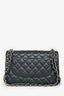 Pre-Loved Chanel™ 2014 Black Caviar Leather Jumbo Double Flap