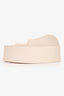 Zimmermann Off White Leather Wide Buckle Belt Size XS/S