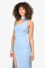 Katie May Light Blue One Shoulder ' Amina' Gown Size XS