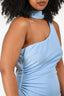 Katie May Light Blue One Shoulder 'Amina' Gown Size L
