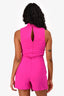 Amanda Uprichard Magenta Sleeveless 'Reed' Romper Size XS