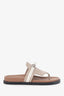 Hermès Beige Mastic  Leather Empire Sandal Size 38