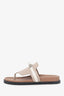 Hermès Beige Mastic  Leather Empire Sandal Size 38