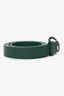 Telfar Green Faux Leather Belt