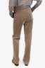 Loro Piana Brown Corduroy Straight Leg Pants Size 42