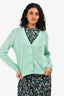 360 Cashmere Green Cashmere Cardigan Size S