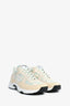 Pre-Loved Chanel™ Cream/Mint Tweed CC Sneakers Size 37
