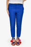Celine Cobalt Blue Cigarette Pants Size 40