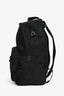 Prada Black Nylon Colour Block Logo Backpack