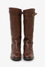 Church's Brown Leather Knee High Boots Size 36