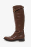 Church's Brown Leather Knee High Boots Size 36