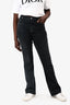 Citizens Of Humanity Black Denim Georgia High Waisted Boot Cut Jeans Size 30