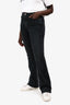 Citizens Of Humanity Black Denim Georgia High Waisted Boot Cut Jeans Size 30
