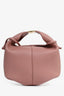 Polene Mauve Leather 'Beri' Top Handle with Strap