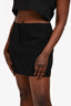 Theory Black Mini Skirt Size 10