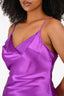 Amanda Uprichard Purple Silk Sleeveless 'Ansonia' Dress Size L