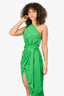 Misha Green One Shoulder 'Brooks' Midi Dress Size XS