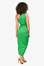 Misha Green One Shoulder 'Brooks' Midi Dress Size XS
