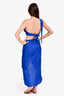 Baobab Cobalt Blue Silk 'Marea' Top & Skirt Set Size XS