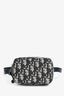 Christian Dior Navy Oblique Jacquard Pouch Belt Bag