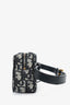 Christian Dior Navy Oblique Jacquard Pouch Belt Bag
