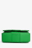 Bottega Veneta Green Maxi Intrecciato Leather Mini Cassette Crossbody Bag