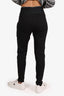 Alexander Wang Black Elastic Waist Band Leggings Size L