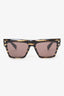Balmain Brown Frame Square Frame Sunglasses