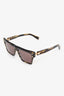 Balmain Brown Frame Square Frame Sunglasses