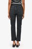 Agolde Dark Wash Denim Straight Leg 'Riley Crop' Jeans Size 26