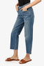 GRLFRND Blue Denim Straight Leg Jeans Size 26