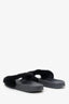 Givenchy Black Fur Slides Size 39