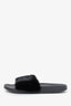 Givenchy Black Fur Slides Size 39